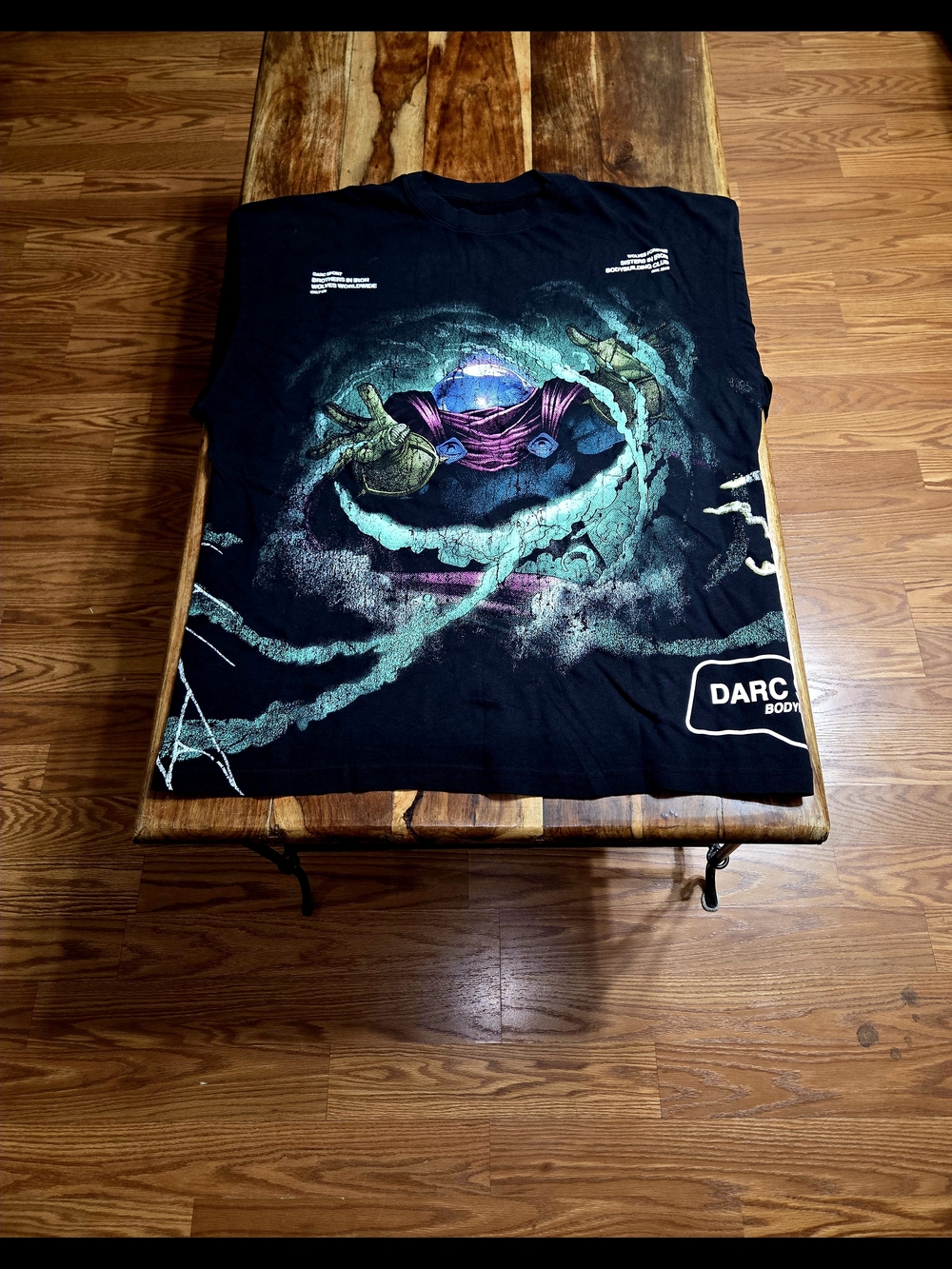 Darc Sport/Mysterio Collab Men's Black Graphic Tee